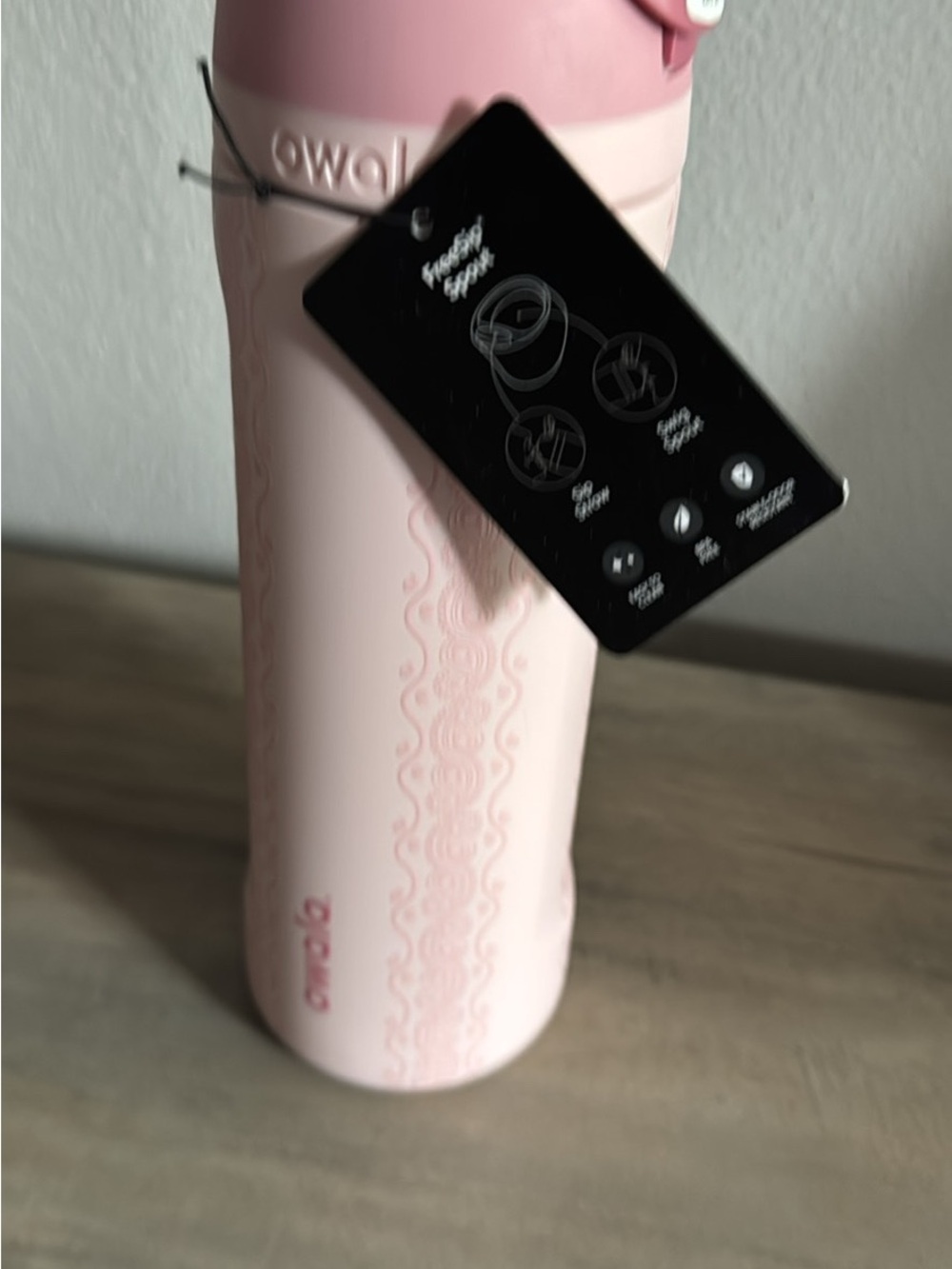 Owala Pink Stainless Steel Water Bottle - 20oz